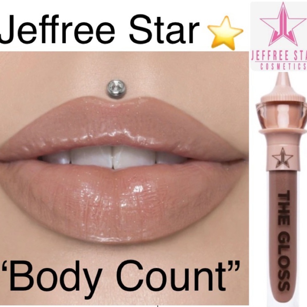 Jeffree Star Lipgloss in Body Count New in Box